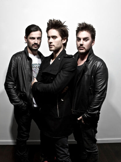 30 Seconds to Mars Jared Shannon Leto Tomo Rock Band Wall Art Print Poster