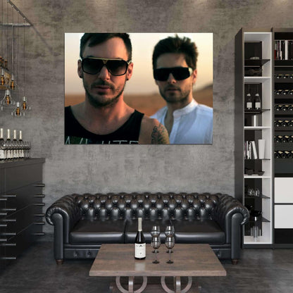 30 Seconds to Mars Shannon Jared Leto Rare Rock Band Wall Art Print Poster
