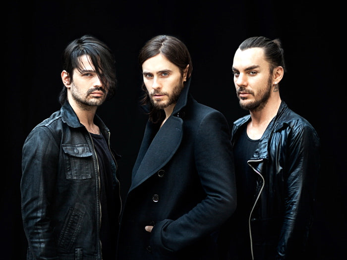 30 Seconds to Mars Jared Shannon Leto Tomo Milicevic Wall Art Print Poster