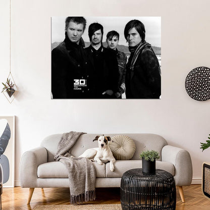 30 Seconds to Mars Jared Leto Tomo Matt Wachter Wall Art Print Poster
