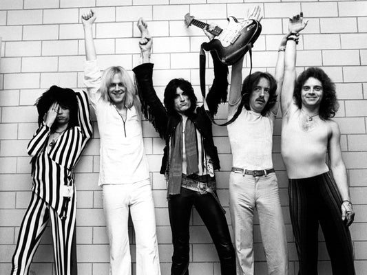 Aerosmith Steve Tyler Perry Hamilton Tabano Young Wall Art Print Poster