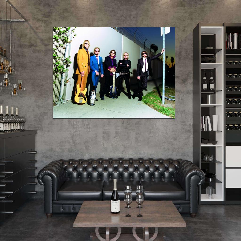 Aerosmith Steven Tyler Perry Hamilton Whitford Kramer Wall Art Print Poster
