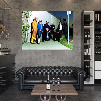 Aerosmith Steven Tyler Perry Hamilton Whitford Kramer Wall Art Print Poster