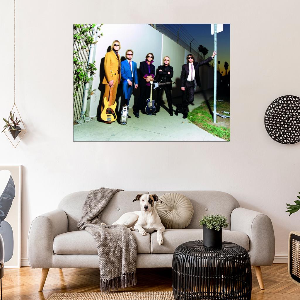 Aerosmith Steven Tyler Perry Hamilton Whitford Kramer Wall Art Print Poster