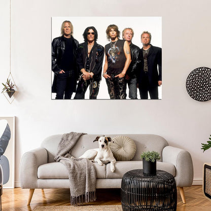 Aerosmith Tyler Tom Hamilton Brad Whitford Joey Kramer Wall Art Print Poster
