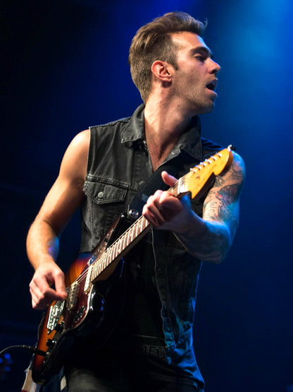 American Authors Zac Barnett Guitar Stage Rock Band Wall Art Print Poster