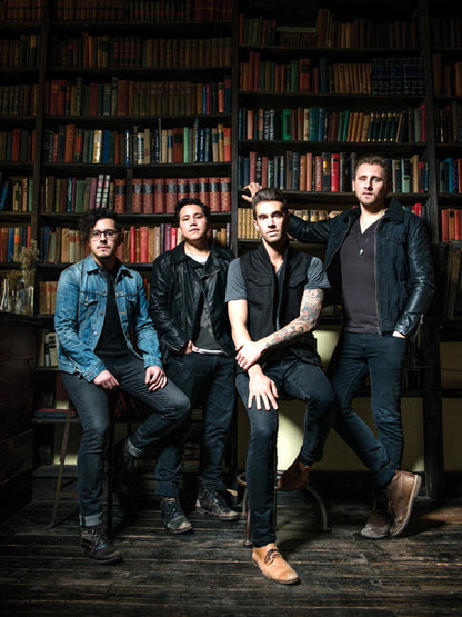 American Authors Barnett Shelley Rublin Sanchez Band Wall Art Print Poster