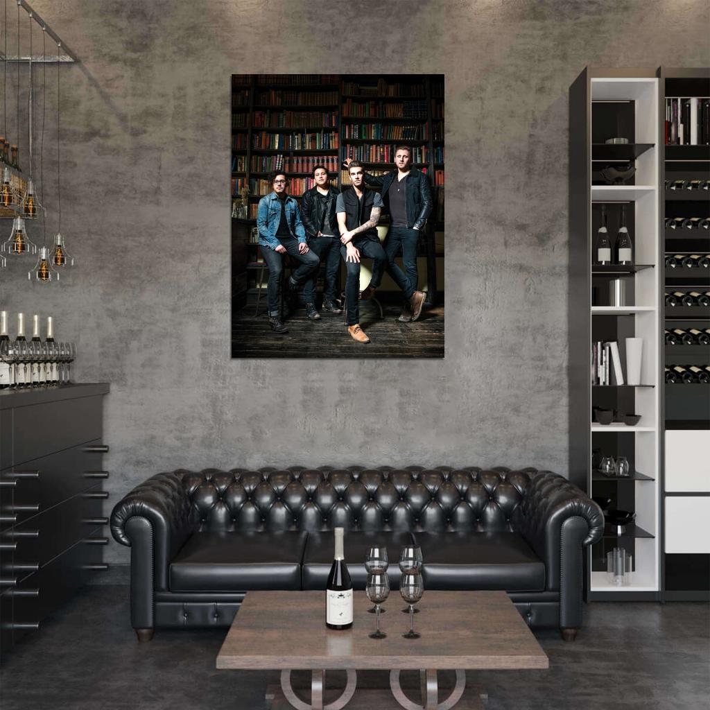 American Authors Barnett Shelley Rublin Sanchez Band Wall Art Print Poster