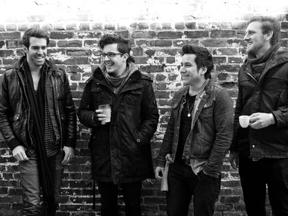American Authors BW Zac Barnett Music Rock Band Wall Art Print Poster
