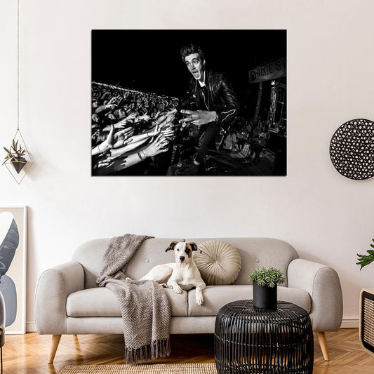 American Authors BW Zac Barnett Stage Music Rock Band Wall Art Print Poster