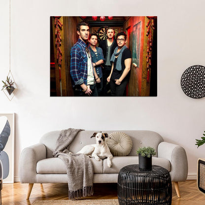American Authors Zac Barnett James Adam Shelley Band Wall Art Print Poster
