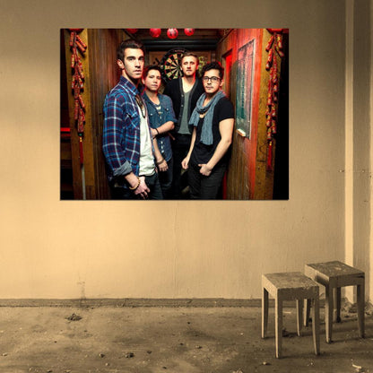 American Authors Zac Barnett James Adam Shelley Band Wall Art Print Poster