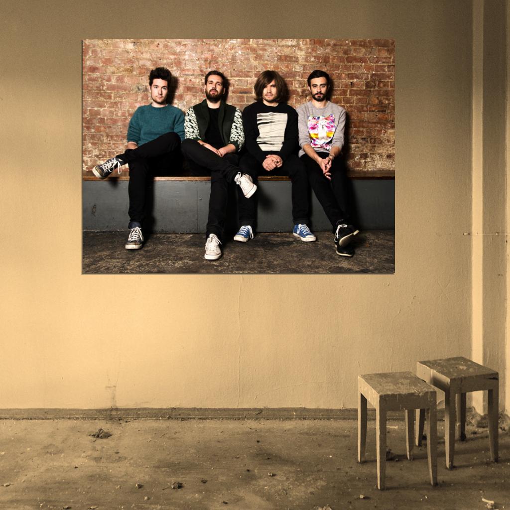 Bastille Dan Smith Farquarson Wood Simmons Rock Band Wall Art Print Poster