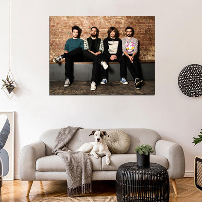Bastille Dan Smith Farquarson Wood Simmons Rock Band Wall Art Print Poster