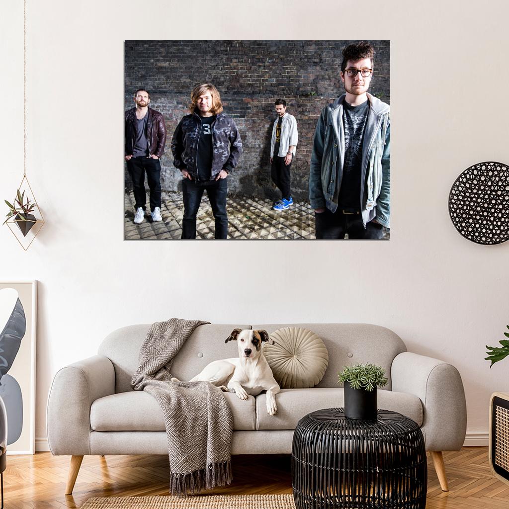 Bastille Will Farquarson Wood Simmons Smith Rock Band Wall Art Print Poster