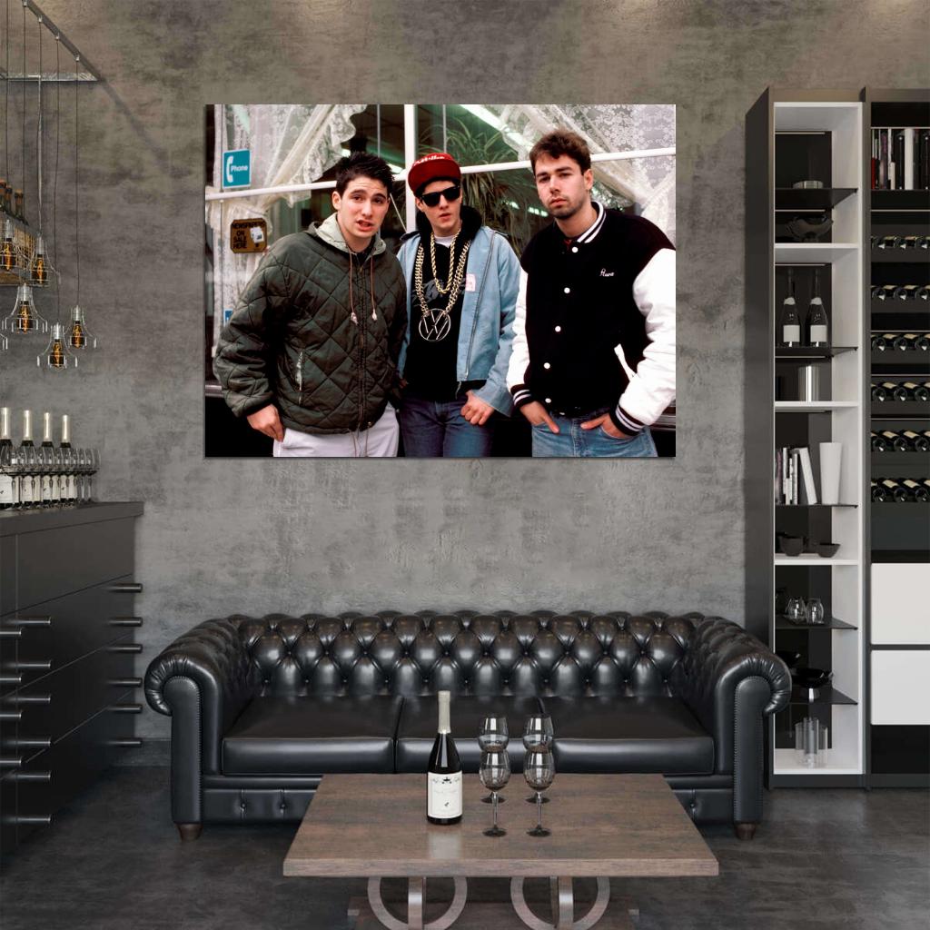 Beastie Boys Young Ad-Rock Berry Yauch Retro Band Wall Art Print Poster