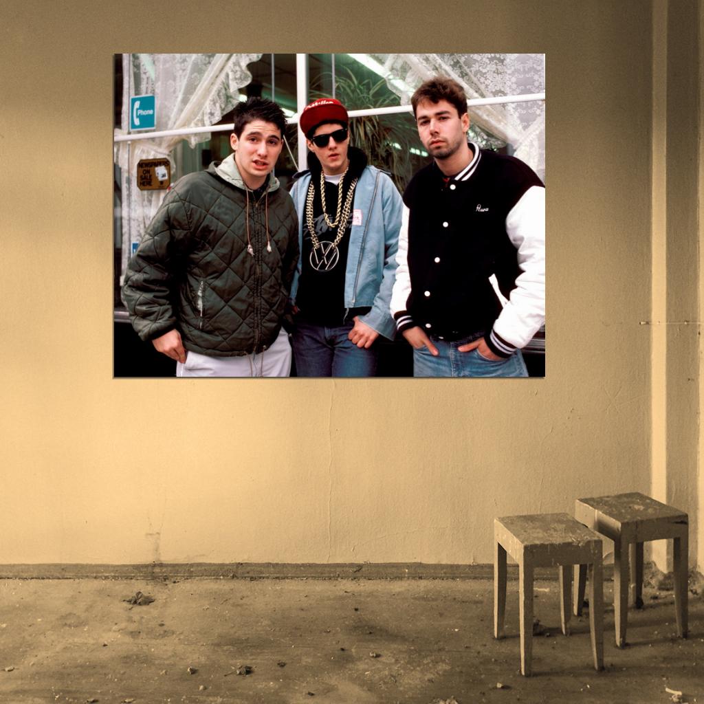 Beastie Boys Young Ad-Rock Berry Yauch Retro Band Wall Art Print Poster
