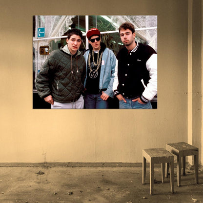 Beastie Boys Young Ad-Rock Berry Yauch Retro Band Wall Art Print Poster