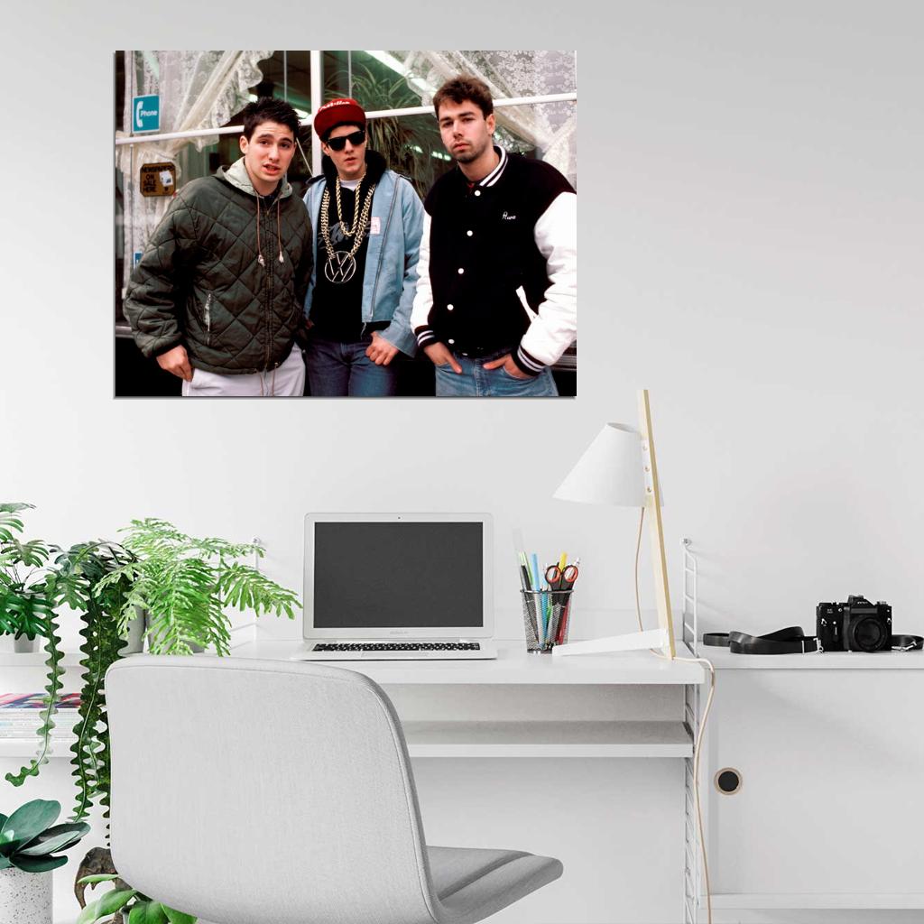 Beastie Boys Young Ad-Rock Berry Yauch Retro Band Wall Art Print Poster