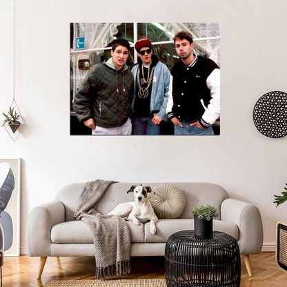 Beastie Boys Young Ad-Rock Berry Yauch Retro Band Wall Art Print Poster