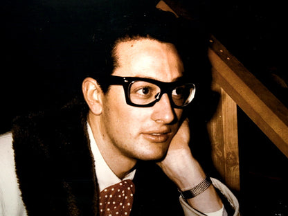 Buddy Holly Awesome Rare Portrait Retro Singer Music Wall Art Print Poster