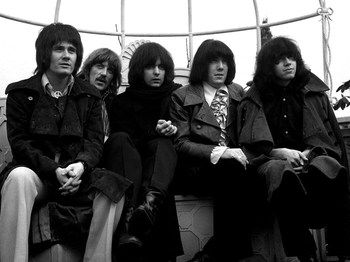 Deep Purple Retro Evans Lord Blackmore Simper Paice Wall Art Print Poster