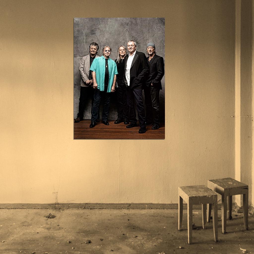 Deep Purple Incredible Hard Rock Heavy Metal Band Wall Art Print Poster