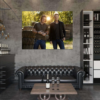 Florida Georgia Line Tyler Hubbard Brian Kelley Wall Art Print Poster