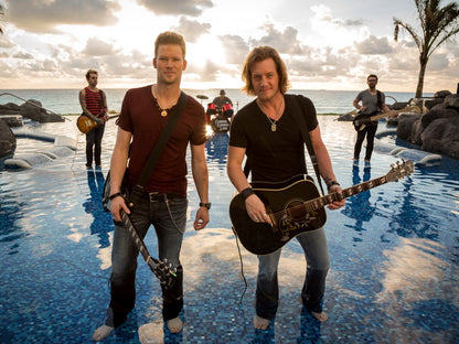 Florida Georgia Line Brian Kelley Tyler Hubbard Band Wall Art Print Poster