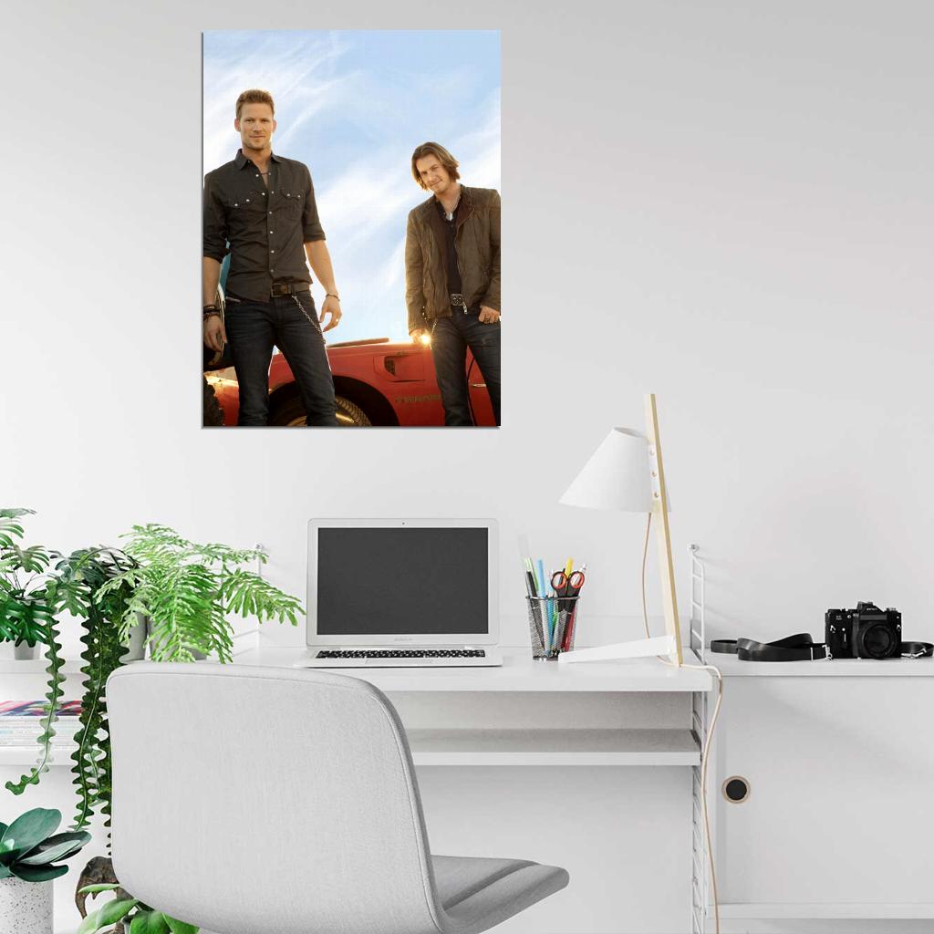 Florida Georgia Line Brian Kelley Tyler Hubbard Music Wall Art Print Poster