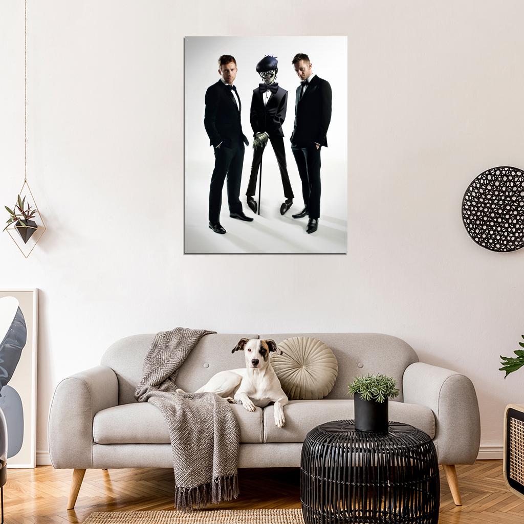 Gorillaz Damon Albarn Murdoc Niccals Jamie Hewlett Wall Art Print Poster