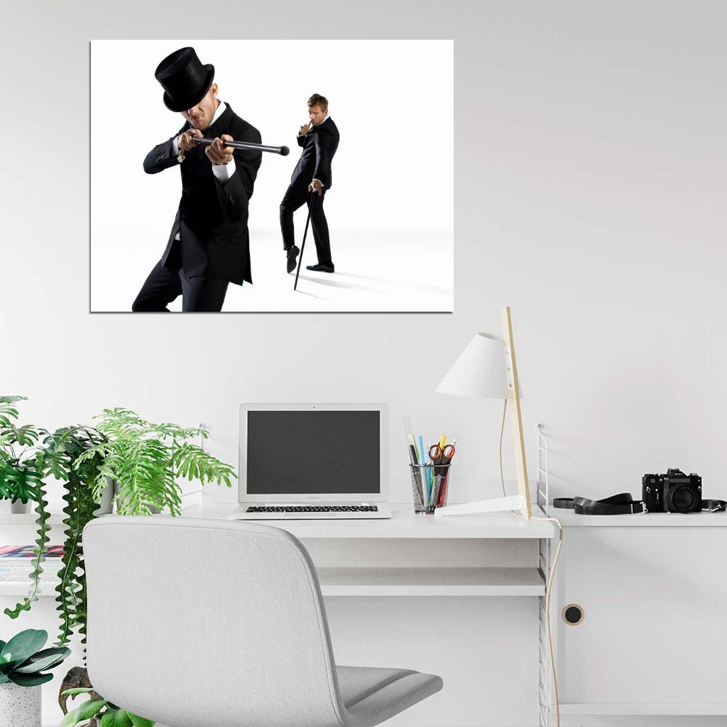 Gorillaz Jamie Hewlett Damon Albarn Virtual Rock Band Wall Art Print Poster