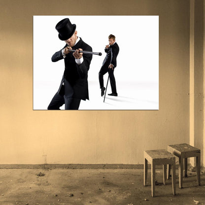 Gorillaz Jamie Hewlett Damon Albarn Virtual Rock Band Wall Art Print Poster