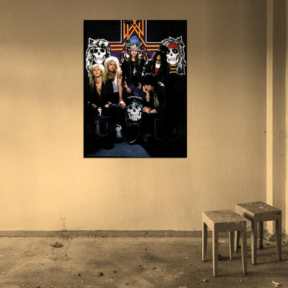 Guns n' Roses McKagan Adler Rose Slash Stradlin Band Wall Art Print Poster