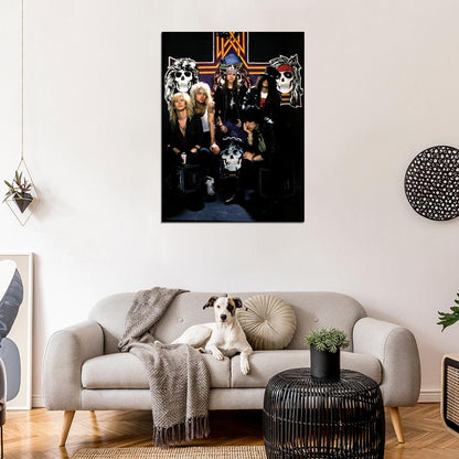 Guns n' Roses McKagan Adler Rose Slash Stradlin Band Wall Art Print Poster