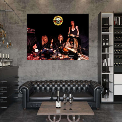 Guns n' Roses Adler Slash McKagan Stradlin Axl Rose Wall Art Print Poster