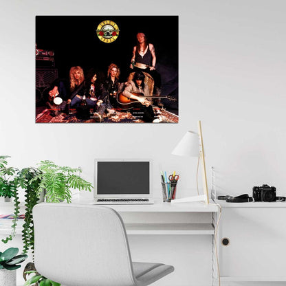 Guns n' Roses Adler Slash McKagan Stradlin Axl Rose Wall Art Print Poster