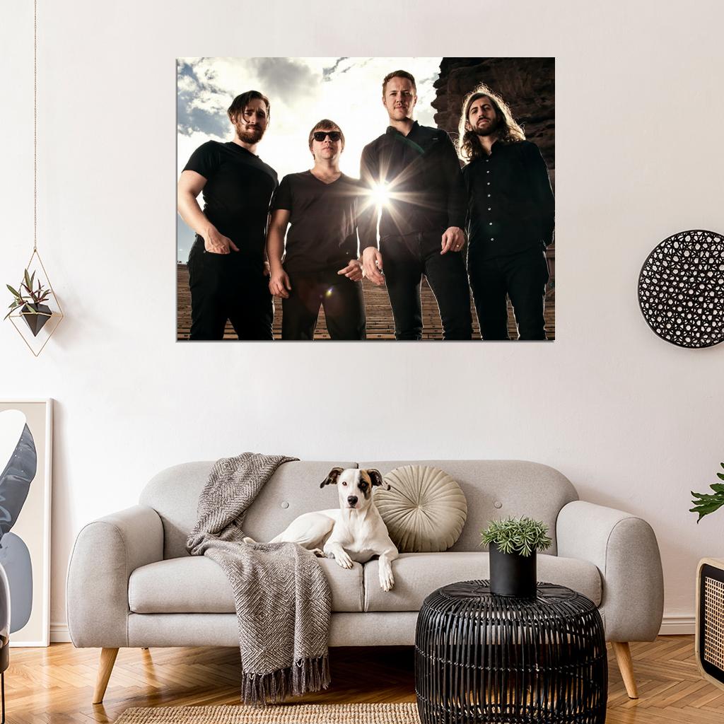 Imagine Dragons Platzman McKee Reynolds Sermon Band Wall Art Print Poster