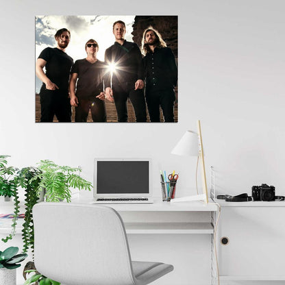 Imagine Dragons Platzman McKee Reynolds Sermon Band Wall Art Print Poster