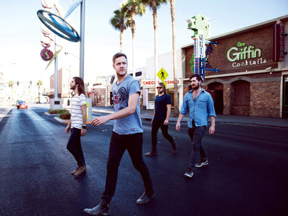 Imagine Dragons Wayne Sermon Dan Reynolds Rock Band Wall Art Print Poster