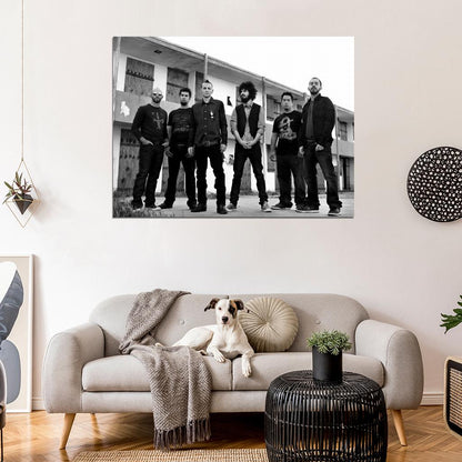 Linkin Park Farrell Bourdon Delson Hahn Shinoda Band Wall Art Print Poster