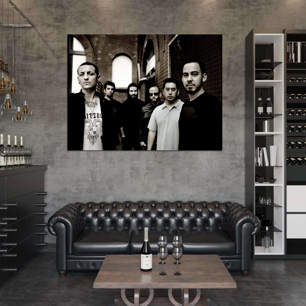 Linkin Park Chester Bennington Joe Hahn Mike Shinoda Wall Art Print Poster