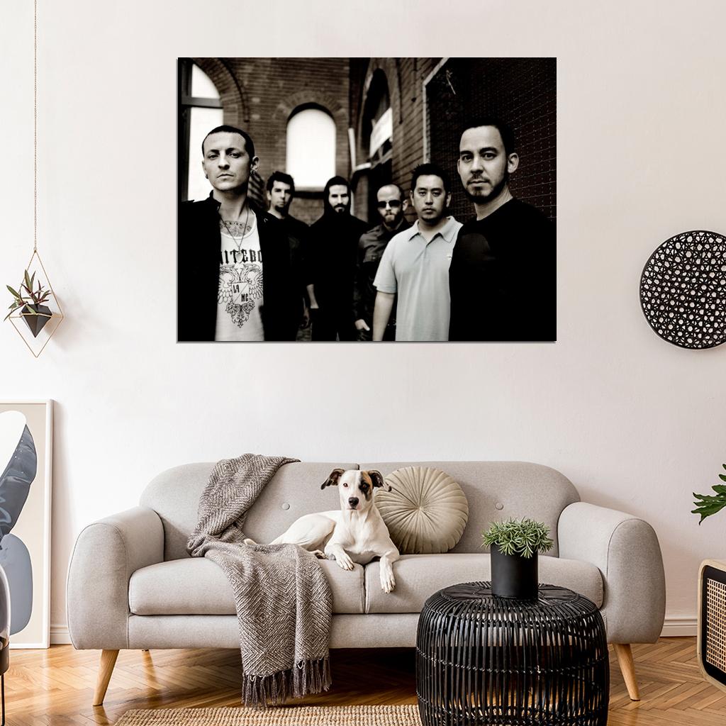 Linkin Park Chester Bennington Joe Hahn Mike Shinoda Wall Art Print Poster
