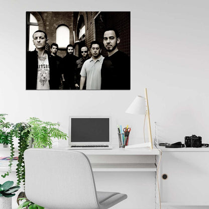 Linkin Park Chester Bennington Joe Hahn Mike Shinoda Wall Art Print Poster