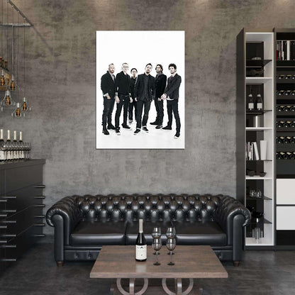 Linkin Park Chester Bennington Mike Shinoda Rock Band Wall Art Print Poster