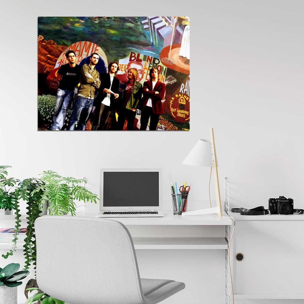 Maroon 5 Dusick Levine Carmichael Valentine Madden Wall Art Print Poster