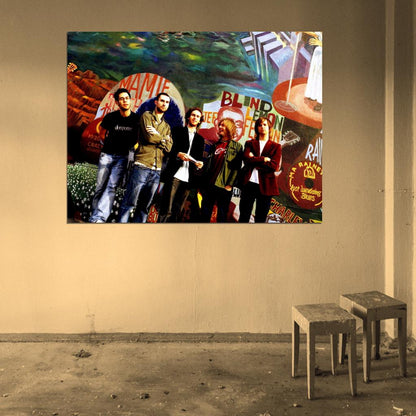 Maroon 5 Dusick Levine Carmichael Valentine Madden Wall Art Print Poster