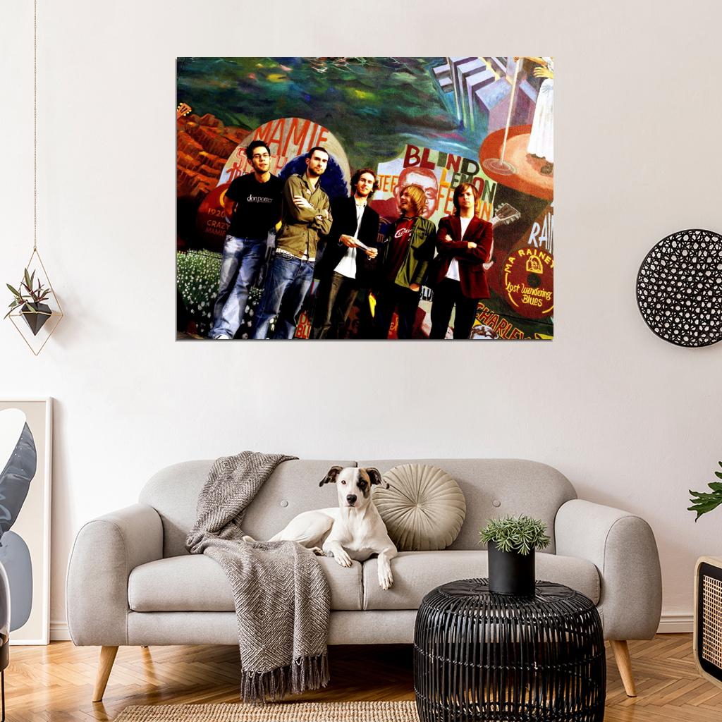 Maroon 5 Dusick Levine Carmichael Valentine Madden Wall Art Print Poster