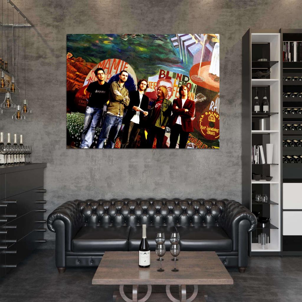 Maroon 5 Dusick Levine Carmichael Valentine Madden Wall Art Print Poster
