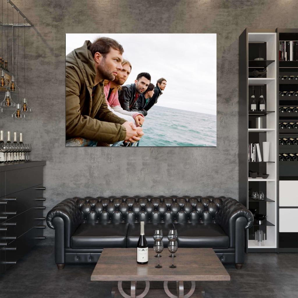 Maroon 5 Mickey James Adam Levine Matt Jesse Band Wall Art Print Poster